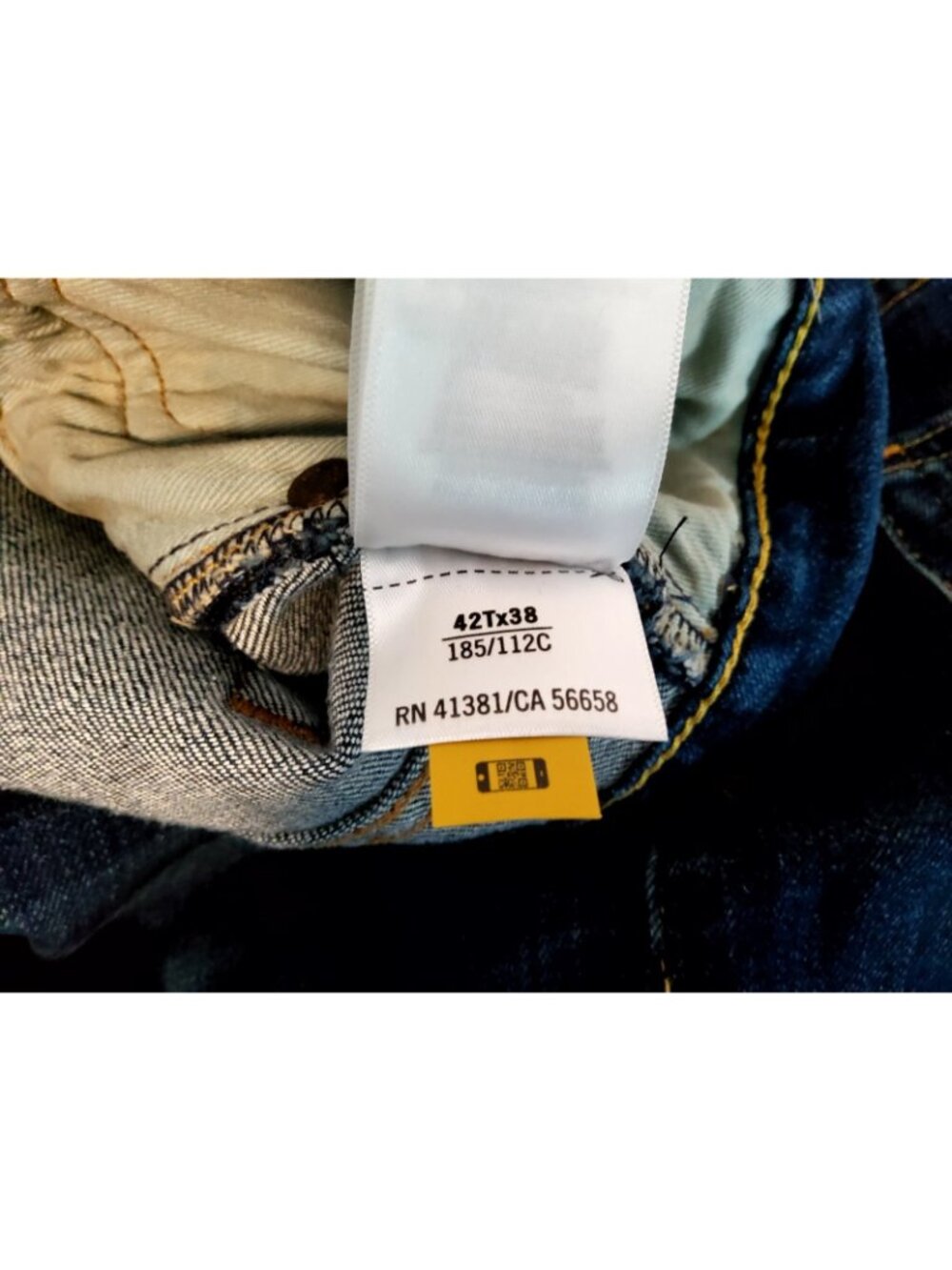 NWT Polo Ralph Lauren The Parkside Active Taper Coolmax Mens Blue Jeans 42T X 38 - Picture 11 of 16